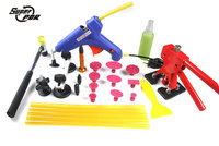 29 pcs High quality Super PDR Paintless Dent Repair Tools Set with Glue Gun Red Glue Puller Glue Tabs Bridge