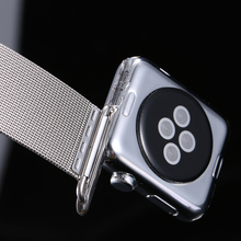 Stainless Steel Watch Band For Apple Watch Band 38mm 42mm Wrist Bracelet Buckle Clasp Strap For