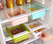 storage boxes Refrigerator fresh spacer layer creative kitchen Accessories tools multi-functional Drawer storage rack