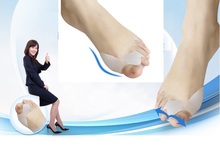 Hot selling seperating gel bunion shield Toe Separators Stretchers Bunion Protector Straightener Corrector pedicure foot care
