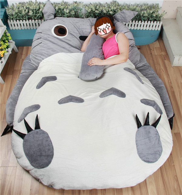 Large-Size-Cartoon-Big-Totoro-Bed-Cushion-Tatami-Memory-Foam-Mattress ...