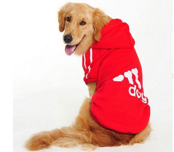 2016 Hot Sale Pet Sport Dog Sweater Adidog Dog Hoodie 100% cotton Leisure Dog Clothes Products ...