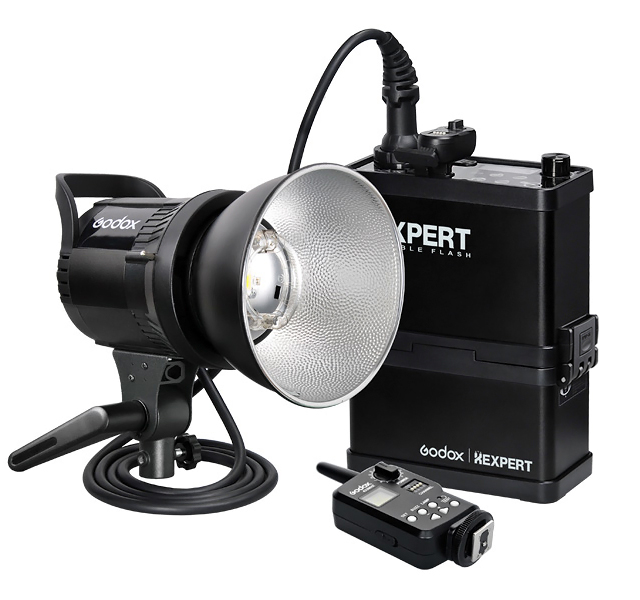 New Version Godox RS-600P RS600P 600W Portable Strobe Flash Light Studio Outdoor Lighting Kit FT-16 Trigger & Li-ion Battery