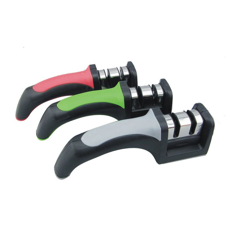 Two Stages Diamond Ceramic Kitchen Knife Sharpener