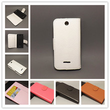for Nokia 225 Dual SIM/225 Lichi Texture Leather Case Pouch Flip case with 2 Card Holder and pouch slot
