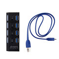 Mini 4 Ports USB 3 0 Hub 5Gbps High Speed Hub usb Portable USB Hub With