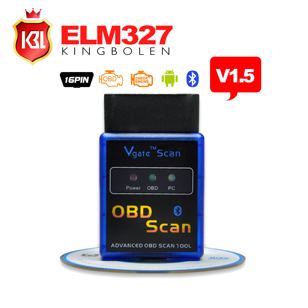  ++   ELM 327 Bluetooth Vgate  OBD2 / OBDII ELM327 V1.5    