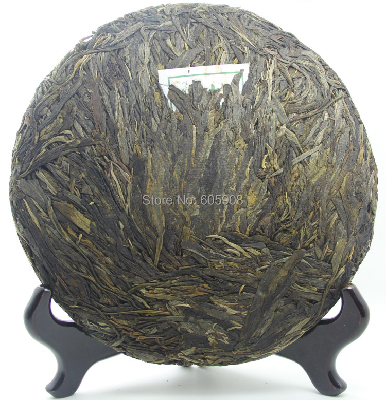 2010Yr Jia Ming Old Large Tree Tea Puer Green Raw Tea Cake 357g Puerh Tea