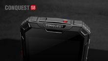2016 hot sale 100 new original CONQUEST S8 three anti smartphone Dustproof cell phone free shipping