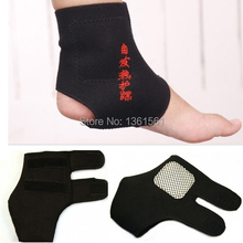 2Pairs Magnetic Therapy Spontaneous Self-heating Ankle Brace Support Belt Foot Health Care YCU1