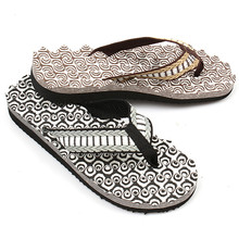 Men Flip Flops Slippers Sandals Summer Beach Men’s Shoe Wear-resistant Foam Bottom Massage Beads Breathable Size 40-44