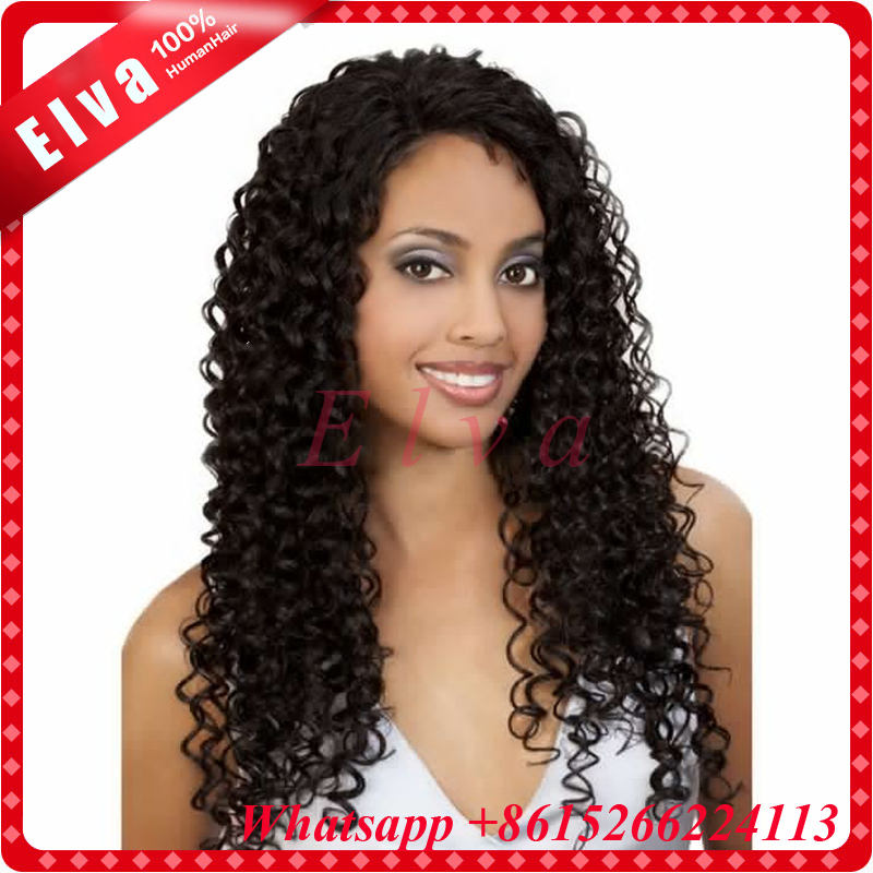 Kinky Curly Lace Front Wigs Cheap Glueless Full Lace Human Hair Wigs Virgin Brazilian Lace Front Human Hair Wig For Black Women