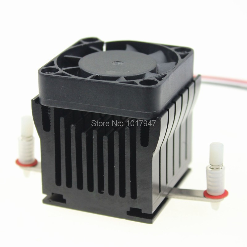 Гаджет  1 Pieces Aluminium Heatsink Fin Cooler W/Fan For PC Northbridge Chipset Cooling None Компьютер & сеть