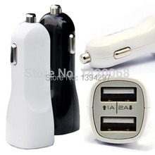 Car Charger Dual USB 2 1A 1A Cargador de coche quick charge battery plug Cigarette Lighter