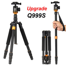 2015 New Upgrade Q999S Professional Photography Portable Aluminum Ball Head+Tripod To Monopod For Canon Nikon Sony DSLR Camera