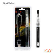 High quality iGo 4C long and thin e cigarette 650 900mAh big battery mod e cigarette