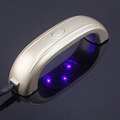 LKE Newest 9W Mini LED UV Lamp Gel Nail Polish Nail Dryer Led Rainbow Nail Lamp