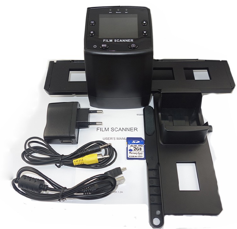 Film Scanner 5MP Digital Film Negative Photo Scanner Converter 35mm USB ...