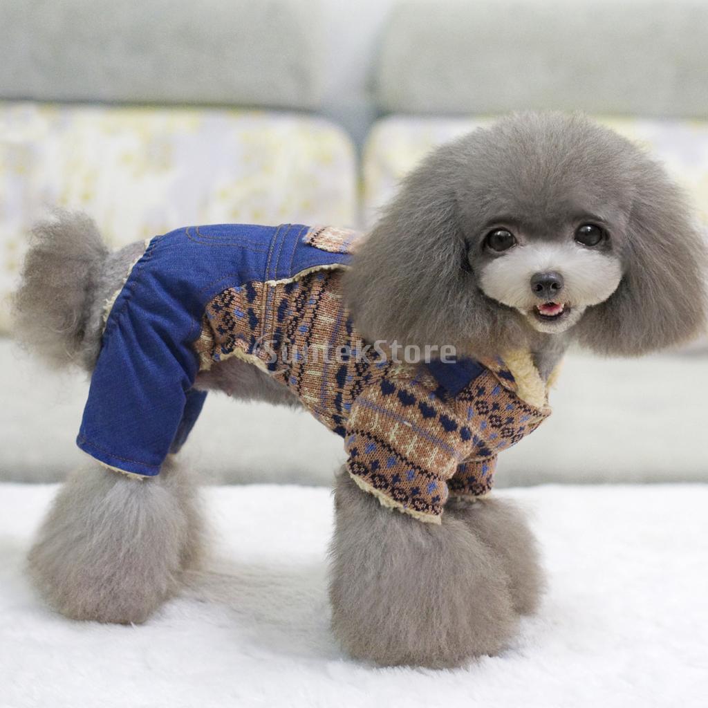 Dog Coat Sweater Jacket Pet Knitting Patterns Ebay ...