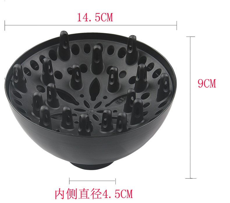 Description Picture 3 of itemFeng PA hair dryer hood accessories wind hood accessories