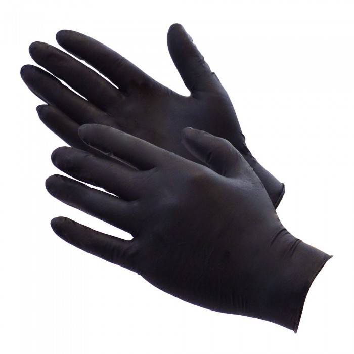Гаджет  CE certificated Disposable powder free black nitrile rubber latex gloves for medical examination, A grade, 100pcs/box/pack None Безопасность и защита