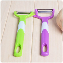 HD Candy color multifunction peeler apple peeler fruit planer stainless steel kitchen gadgets 19g