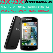 Free shipping Original lenovo A390 A390T Dual-core mobile phone android 4.0 MTK6577 Dual core