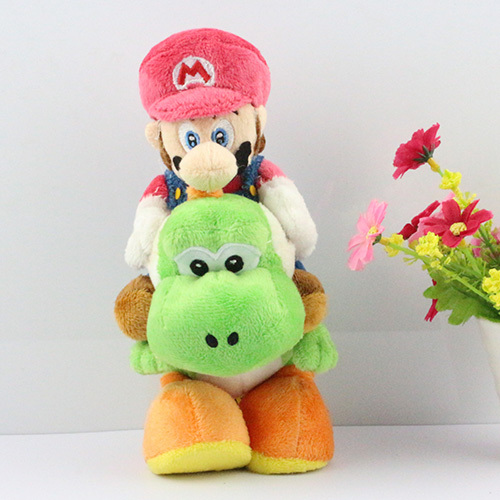 mario riding yoshi plush