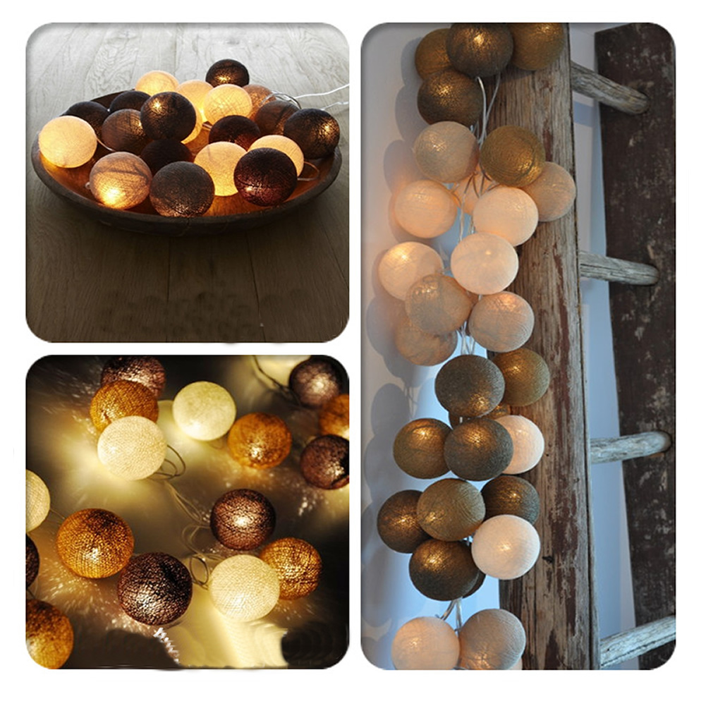 White cotton balls lights koop goedkope white cotton balls lights ...