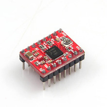 100pcs/Lot Geeetech Red RepRap 3D Printer StepStick Pololu A4988 Stepper Motor Driver For Arduino Mega RAMPS Sanguinololu