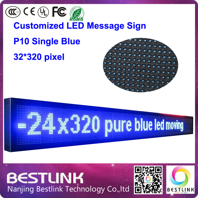 outdoor led message sign board p10 outdoor single blue 32 outdoor led message sign board p10 outdoor single blue 32