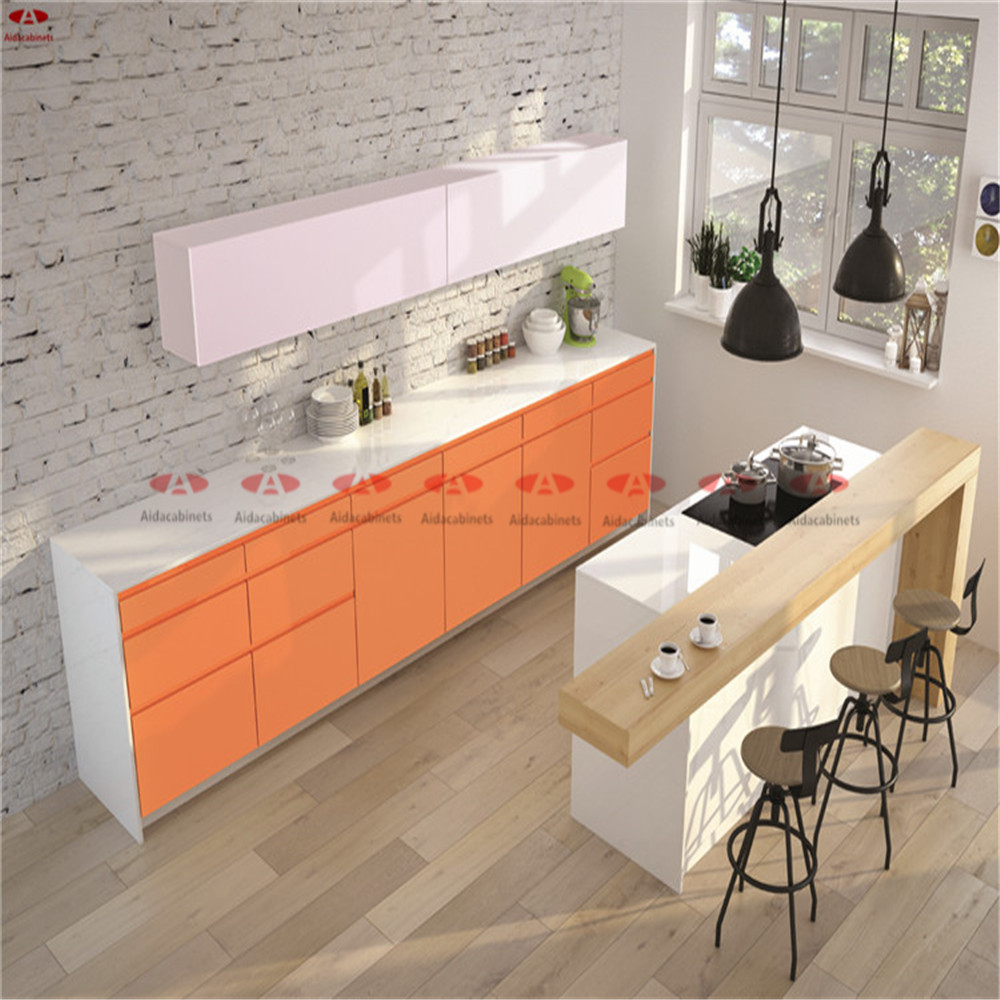 Online kopen wholesale moderne ontwerp keukenkast uit china ...