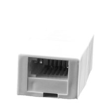 Торговый время! Bt 6p4c-rj45 женский женский разъем телефон разъем муфты белый