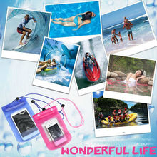 Mobile Phone Waterproof Bag Case Cover Underwater for Touch Water proof Mobile Phone Accessories Parts