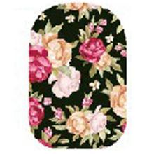 2015 unique fashion one set floral nail stickers water stickers Beautiful rose flower nail stick hot