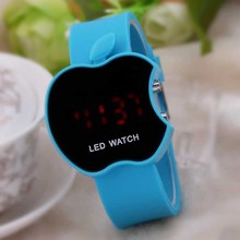 Red Light LED Display Men Women Casual Watch Rubber Band Digital Fashion Sports Wristwatches 2014 New