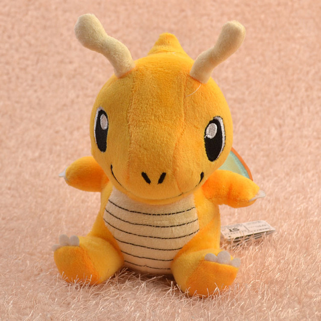 Покемон Плюшевые Игрушки Dragonite 16 см Симпатичные Коллекционная Мягкая Кукла Животных Pokemon Покемон Плюшевые Игрушки Для Детей Подарок Peluche