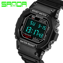 2016 Brand SANDA Fashion Watch Men G Style Waterproof Sports Military Watches Shock Men’s Luxury Analog Quartz Digital Watches