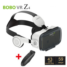 Virtual Reality Bobovr Z4 Google Cardboard 2 Gear VR Oculus Rift dk2 Lentes 3d Imax Glasses Headset + Bluetooth Controller2.0