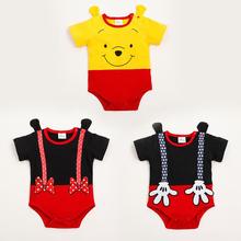 Baby Romper Summer Girls Boys Jumpsuit Clothing Character Cotton New born Unisex Baby Clothes Toddler Rompers Infant Costumes