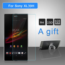 Screen Protector Tempered Glass Cover For Sony Xperia Z Ultra XL39H 9H 0.33mm Protective Film For Sony Z Ultra 2pcs A Gift