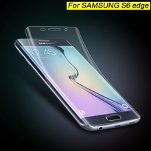 Arc Retail Package for Samsung Galaxy S6 edge Front Protective Case Soft Clear Screen Protector Transparent