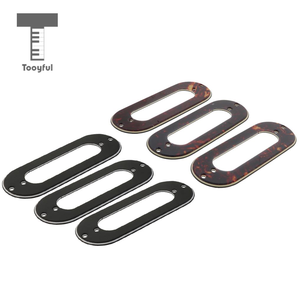 Description Picture 6 of item3pcs Metal Durable Fine Workmanship Single Coil Pickup Frame Mounting Rings for Musical Instruments Electric Guitar Parts