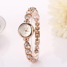 2015 Summer Style Gold Watch Brand Watch Relojes Women Wristwatch Ladies Watch Clock Female Wristwatches Stainless