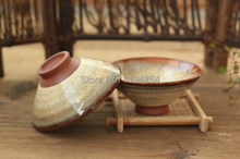 1pc Handmade Yixing Clay Pottery Glaze Hat Cup For Gongfu Tea 45ml
