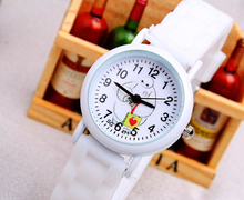 Wholesale 10pcs Lot Big Hero 6 Cartoon Children Watches Fashion Cute Kids Girls Boys Baymax Sports