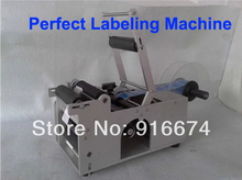 Fast Free shipping HOT Semi-Automatic Round Bottle Labeling Machine Labeler Packaging Equipment