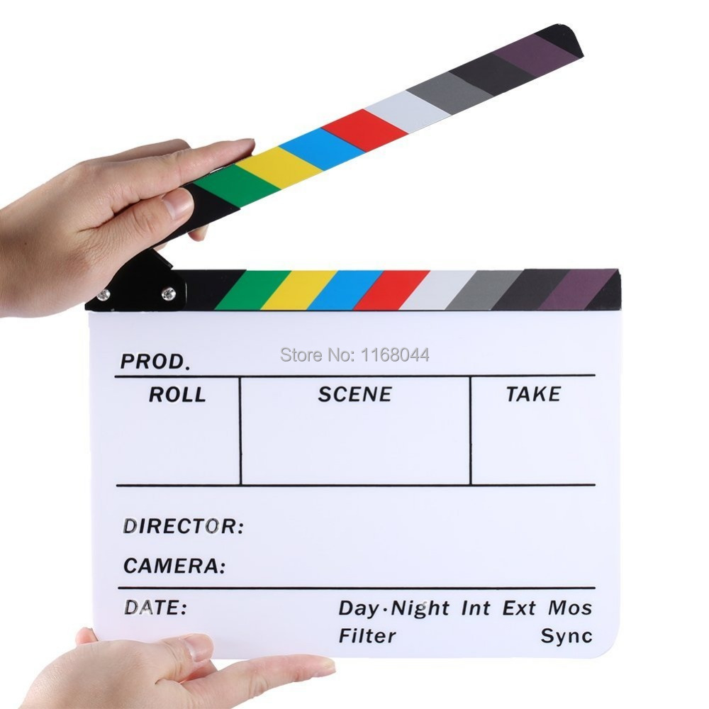 Professional Studio Camera Photography Acrylic Colorful Director's Film