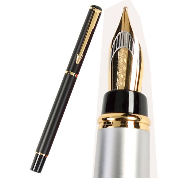 Stationery Iraurita  Nib Fountain Pen ---24x BAOER 801 Black  Matte color  pen   Free Shipping W/ Tracking Nr.