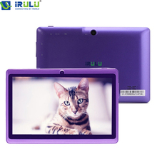 IRULU eXpro 7″ Tablet PC Android 4.4.2 Quad Core Real 1024*600 HD 16GB Dual Camera 2.0MP Support 3G WIFI With 5 Colors Case